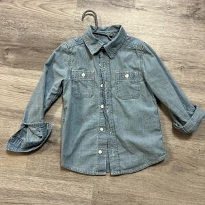 Boys size 6 Jean button up top by Oshkosh